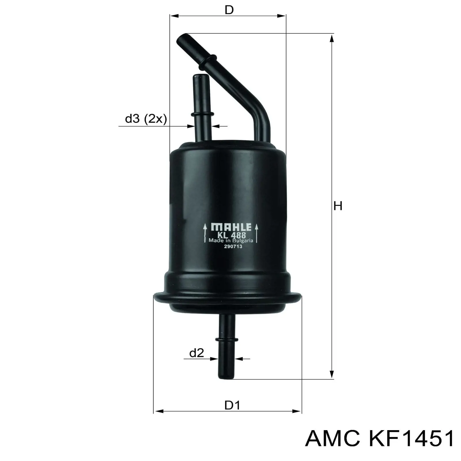 Топливный фильтр KIA Rio I (2000 - 2005) - Сравнить цены, купить в ...
