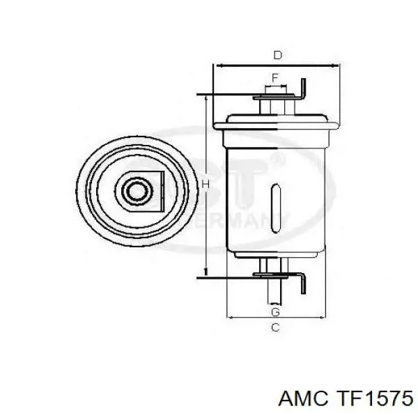 Топливный фильтр 2330016240 Toyota