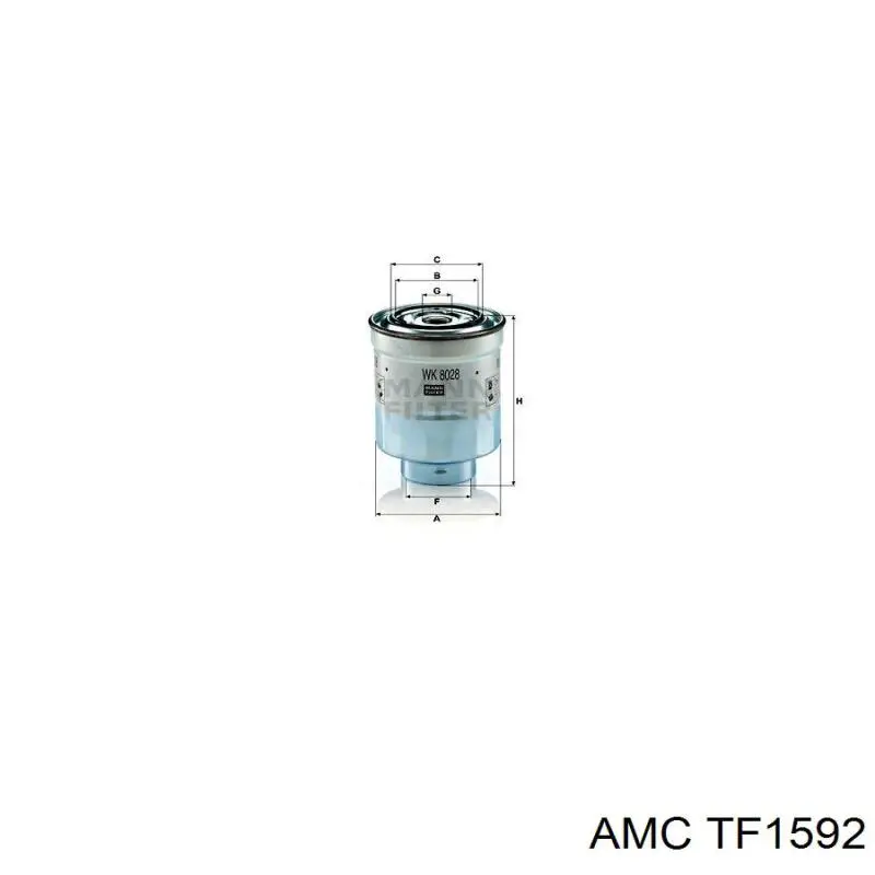 Фильтр топливный Bosch N4438