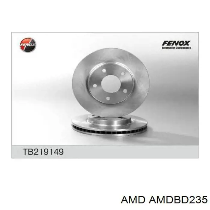 Купить AMDBD235 AMD Ротор тормозной
