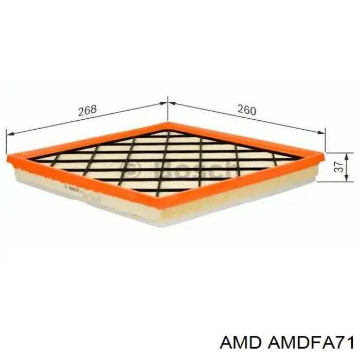 AMDFA71 AMD воздушный фильтр