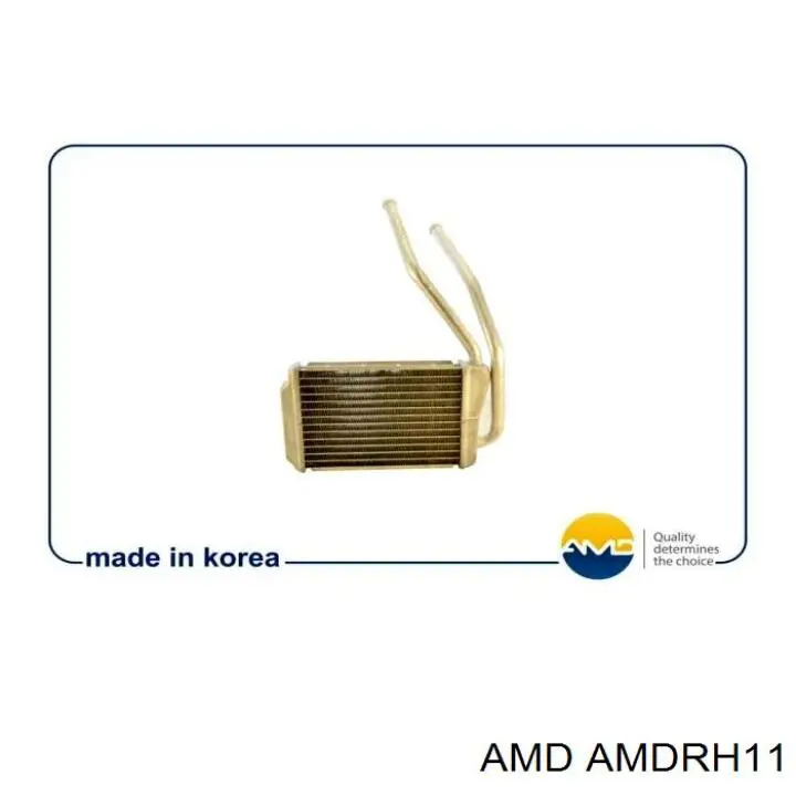 Радиатор печки AMDRH11 AMD