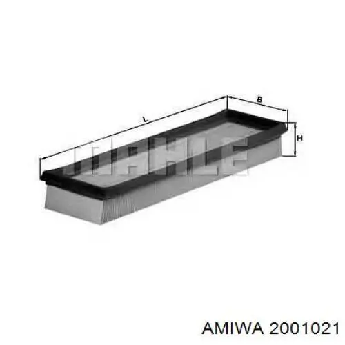 2001021 Amiwa воздушный фильтр