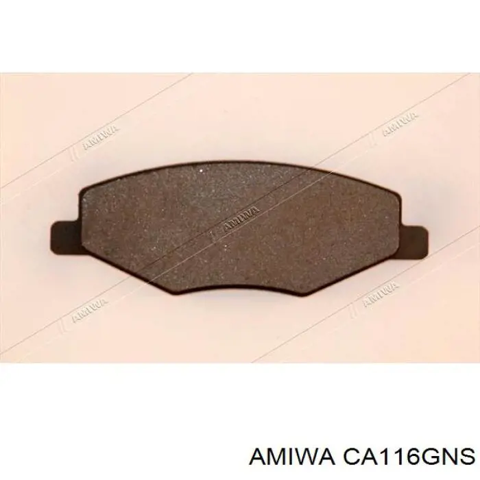 Передние тормозные колодки RP0108 Raiso