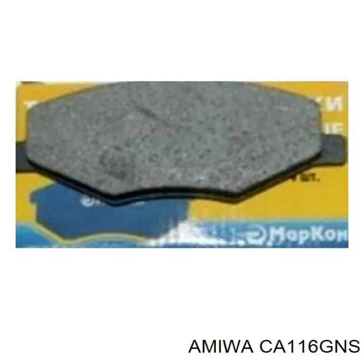 Передние тормозные колодки D216SM Dafmi