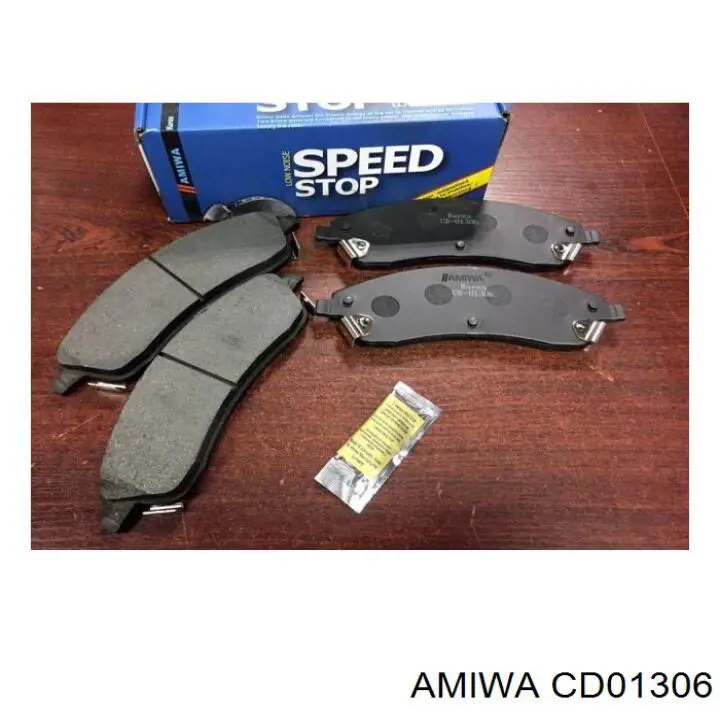CD01306 Amiwa колодки тормозные передние дисковые