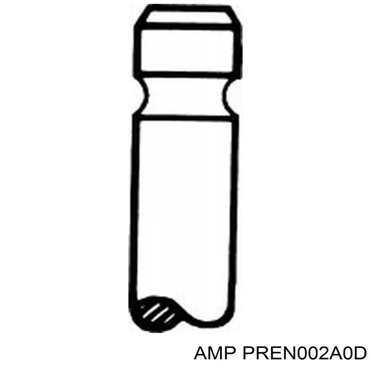 PREN002-A-0-D AMP/Paradowscy клапан выпускной