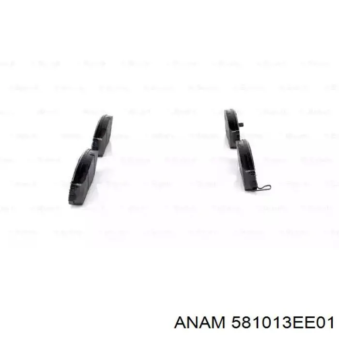 581013EE01 Anam Колодки передние