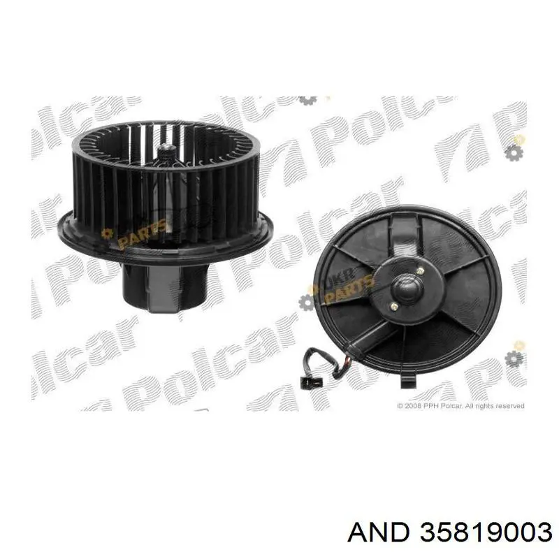 Мотор вентилятора печки (отопителя салона) AND 35819003 цена, от 47.18 USD