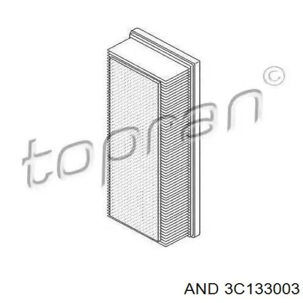 Воздушный фильтр 3C133003 AND