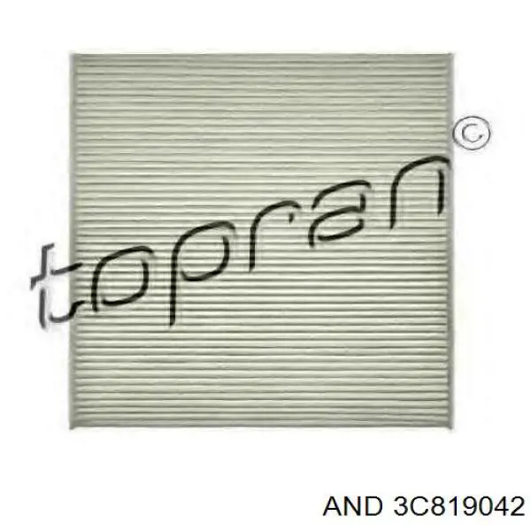 Фильтр воздушный отопителя AND 3C819042 цена, от 4.90 USD