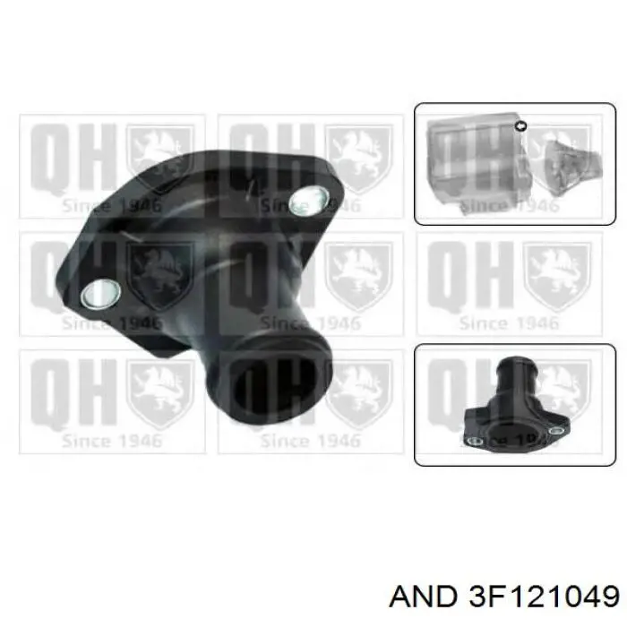 3F121049 AND Тройник системы охлаждения