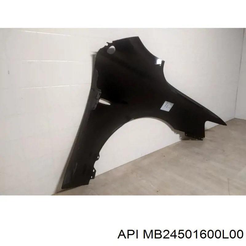 Переднее левое крыло на Mitsubishi Lancer X CY_A, CZ_A