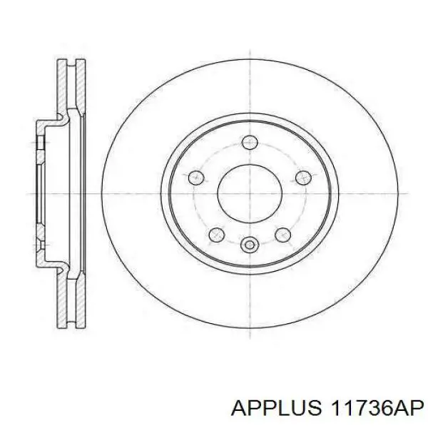 Рулевая тяга Aplus 11736AP цена, от 8.53 USD