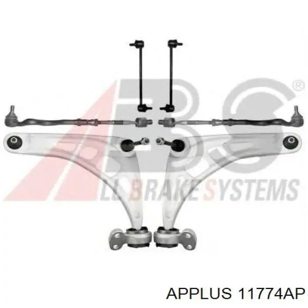 11774AP Aplus наконечник рулевой тяги внешний