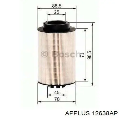 Нижняя шаровая опора 12638AP Aplus