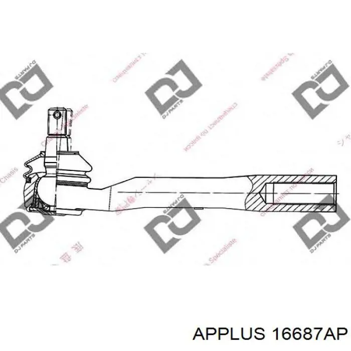 Рулевой наконечник Aplus 16687AP цена, от 15.98 USD