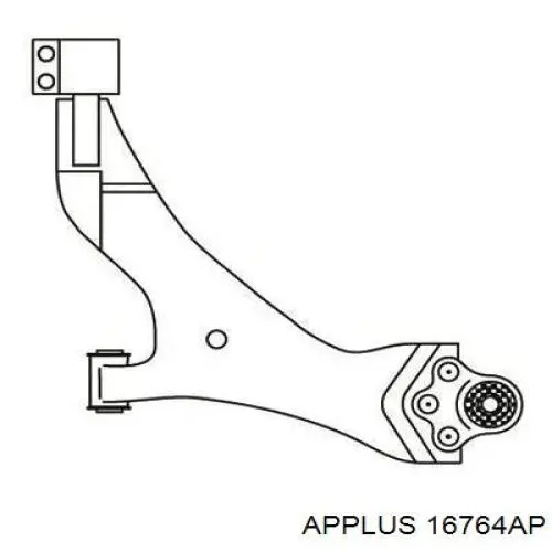 Передний нижний рычаг Aplus 16764AP