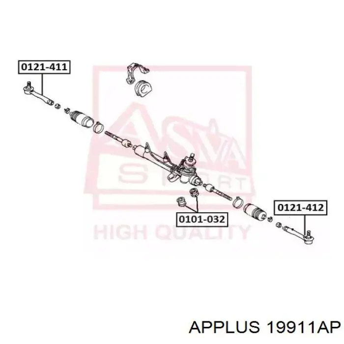 Сайлентблок передней подвески Aplus 19911AP цена, от 8.88 USD