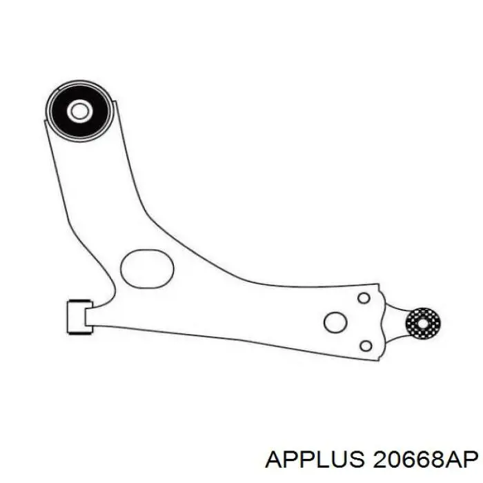Рычаг передней подвески нижний левый 20668AP Aplus