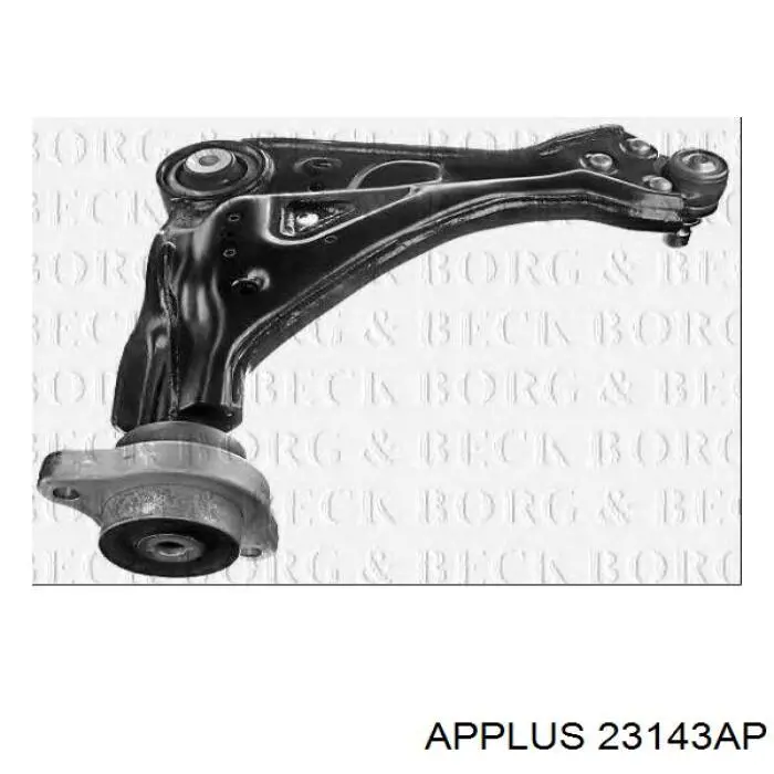 Правый рычаг передней нижней подвески Aplus 23143AP цена, от 104.84 USD