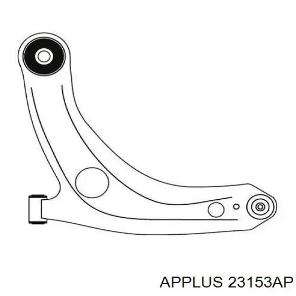 Рычаг передний нижний левый Aplus 23153AP