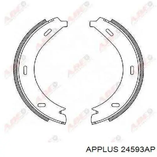 Купить 24593AP Aplus Амортизационная стойка