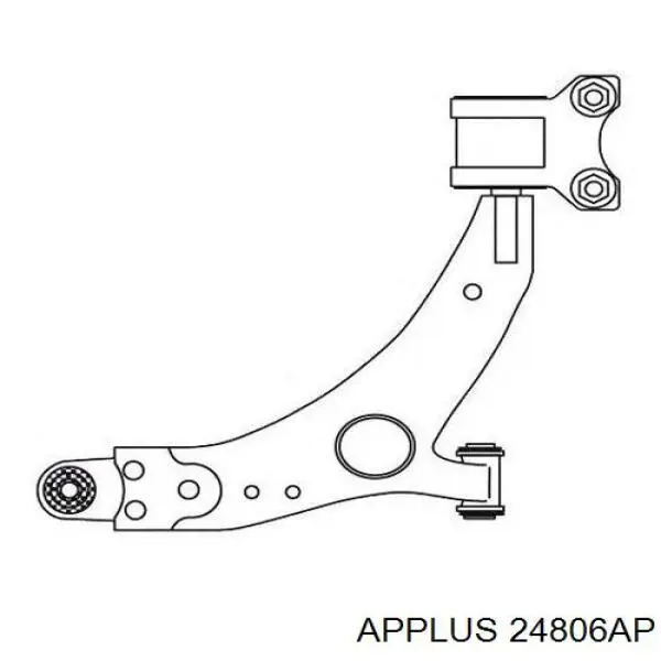 Купить 24806AP Aplus Нижний правый рычаг передней подвески