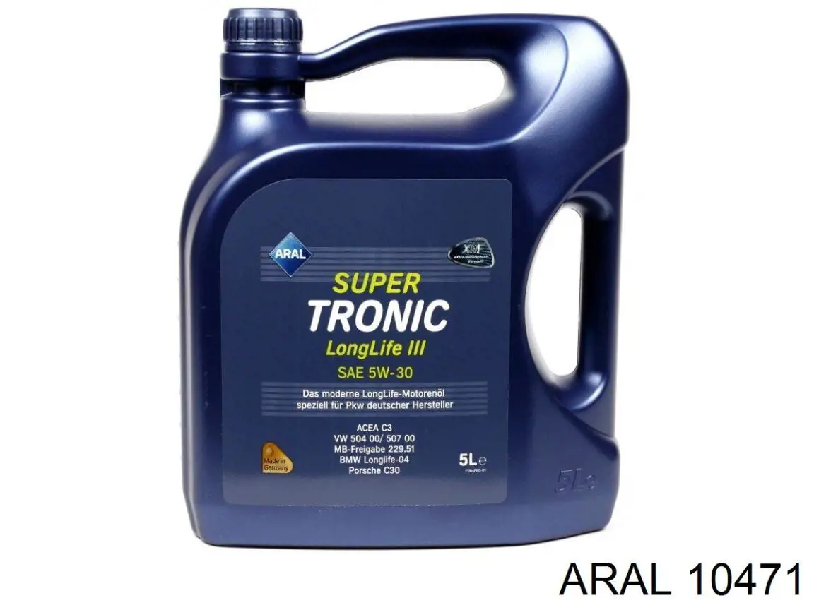 Моторное масло Aral SuperTronic Longlife III 5W-30 Синтетическое 60л (10471)