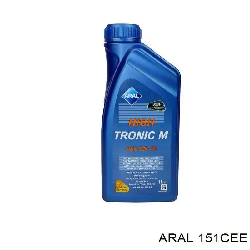 Масло автомобильное Aral 151CEE цена, от 12.49 USD