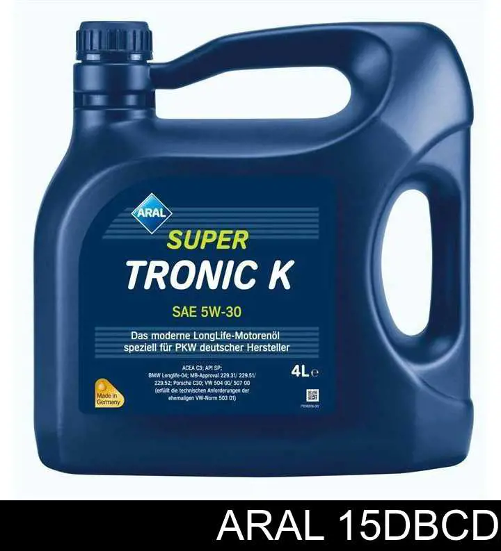 Моторное масло 15DBCD Aral