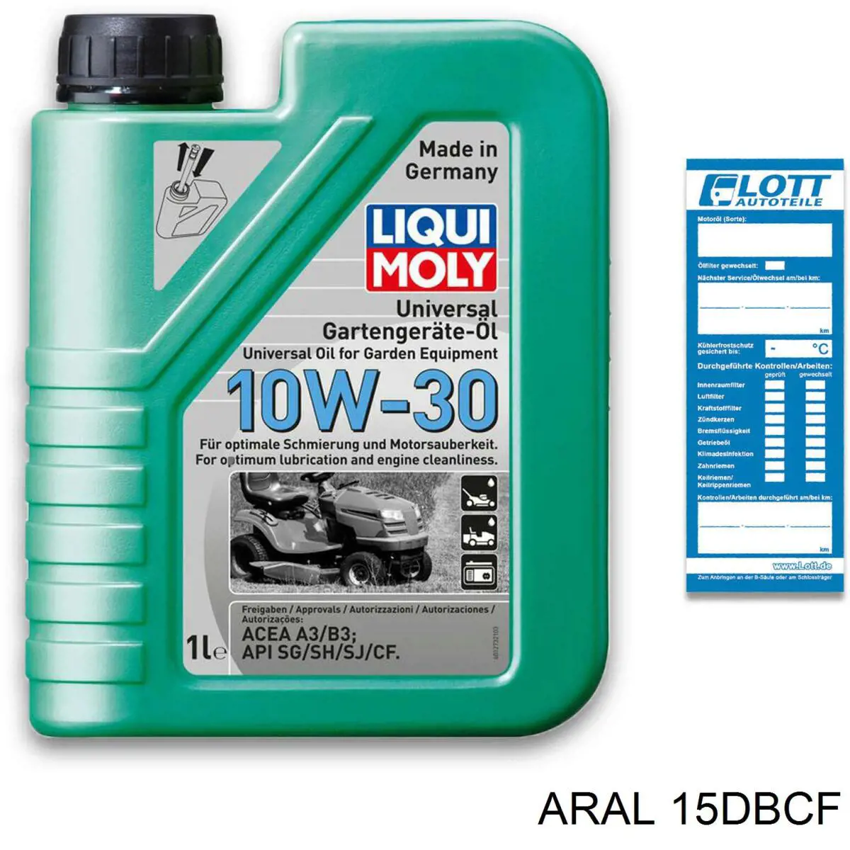 Масло моторное Aral 15DBCF