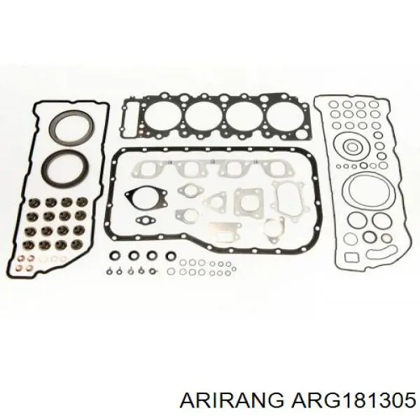 Комплект прокладок двигателя TQ37061 Tqparts