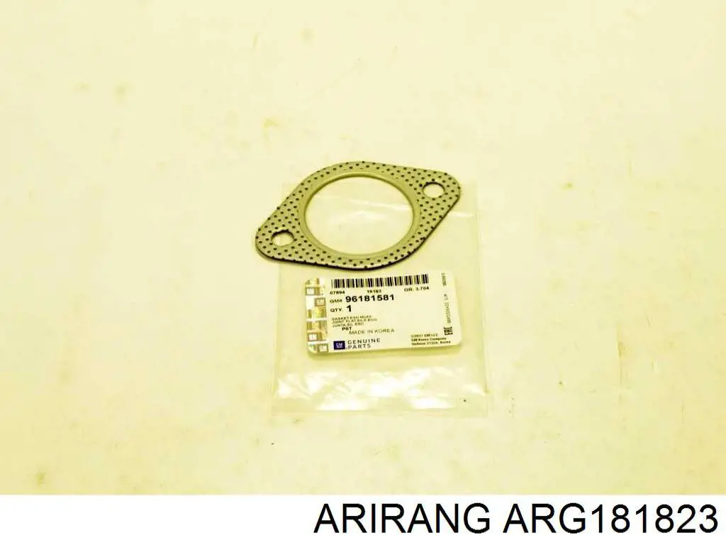 ARG181823 Arirang прокладка приемной трубы глушителя