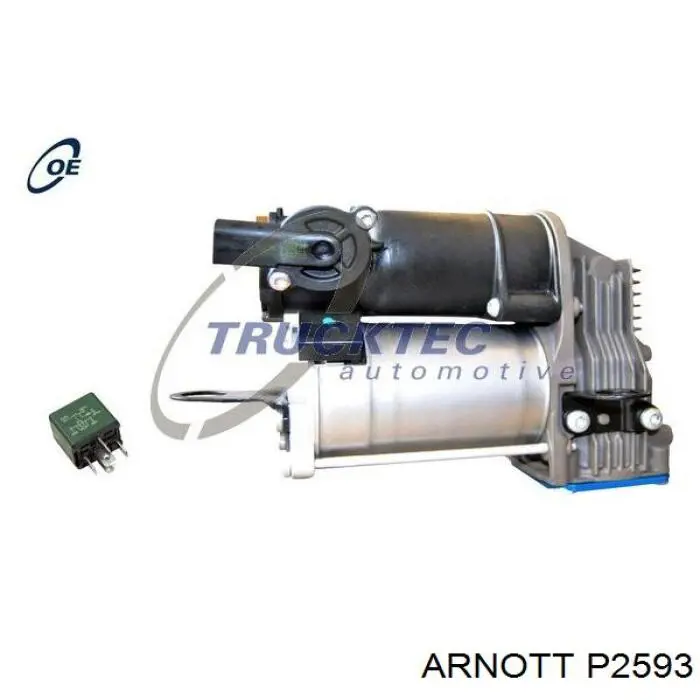 P2593 Arnott компрессор пневмоподкачки (амортизаторов)