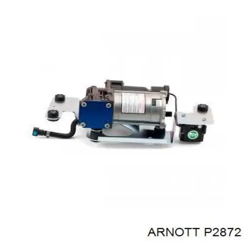 P2872 Arnott compressor de bombeio pneumático (de amortecedores)