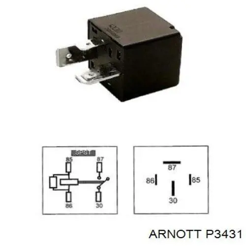 P3431 Arnott Компрессор подкачки амортизаторов