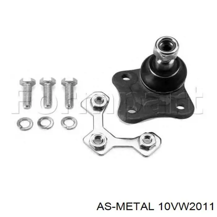 Купить 10VW2011 As Metal Шаровая опора, нижняя, правая