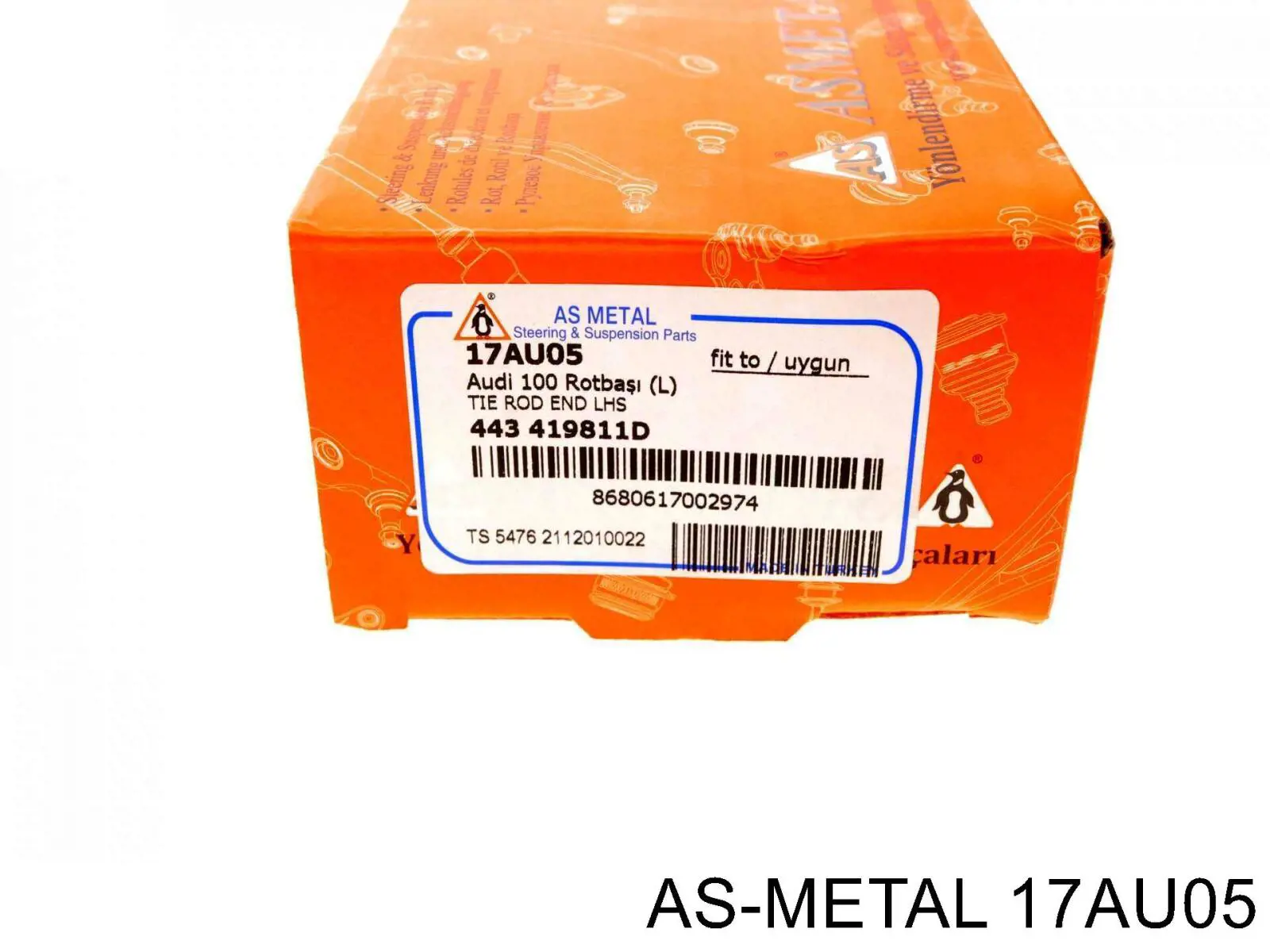 Рулевой наконечник As Metal 17AU05 цена, от 7.68 USD