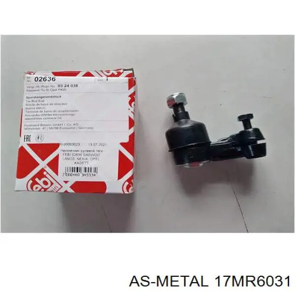 Купить 17MR6031 As Metal Наконечник рулевой тяги, внешний