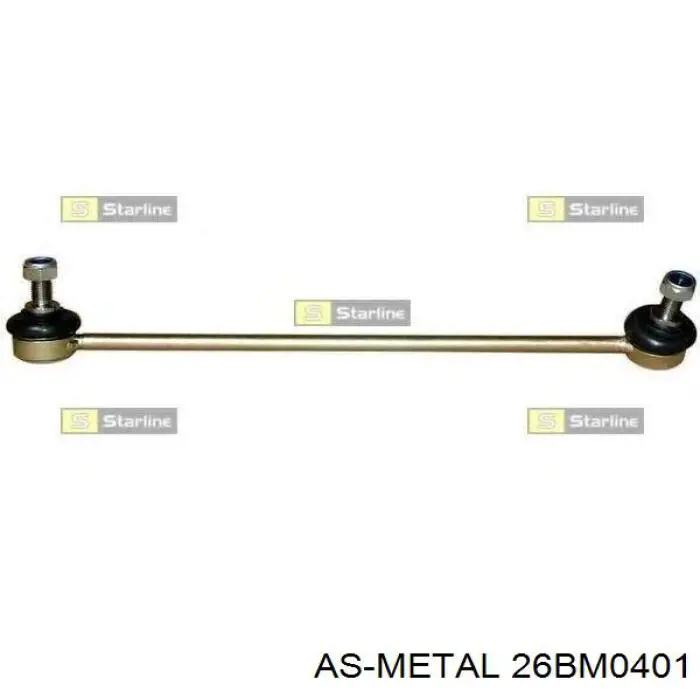 Линк стабилизатора, переднего, левый As Metal 26BM0401 цена, от 11.61 USD