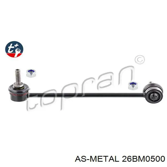 Barra estabilizadora delantera izquierda 26BM0500 As Metal