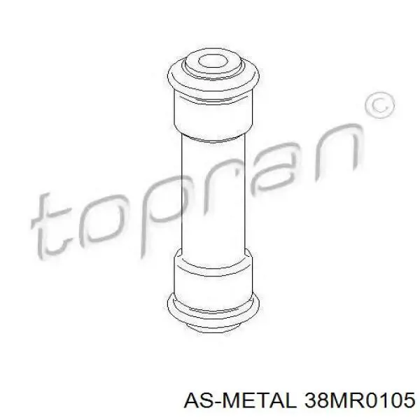 Сайлентблок задней рессоры передний 38MR0105 As Metal