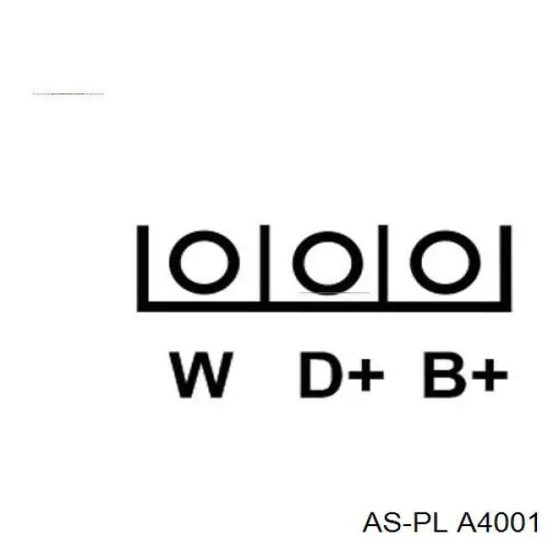 Автомобильный генератор As-pl A4001 цена, от 109.69 USD