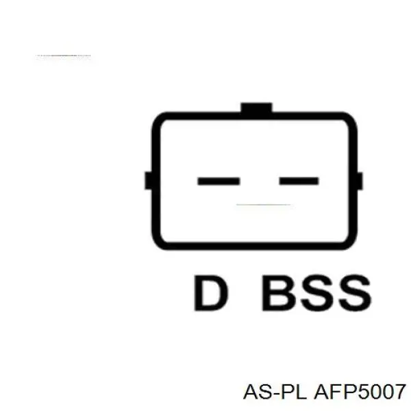 Шкив генератора AFP5007 As-pl