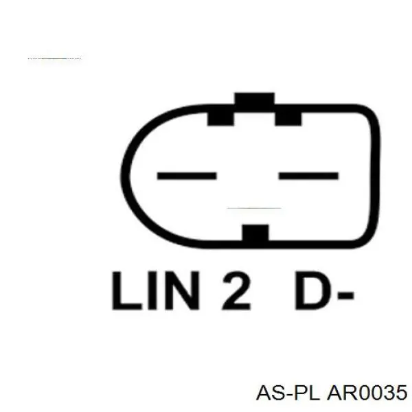 AR0035 As-pl Якорь (ротор) генератора