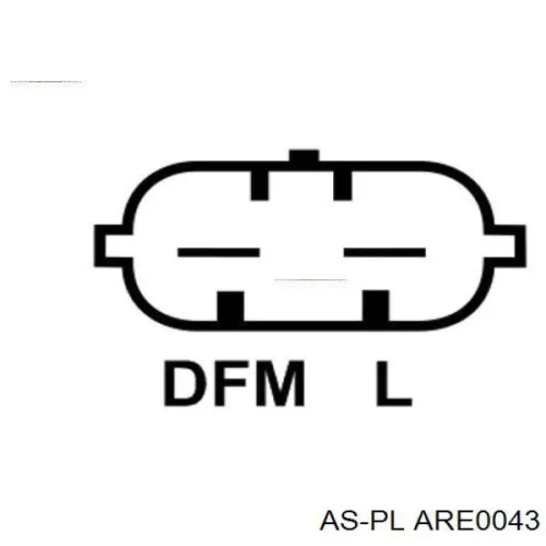 Реле регулятор генератора As-pl ARE0043