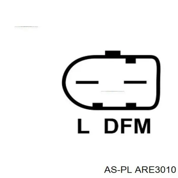 Реле регулятор генератора As-pl ARE3010