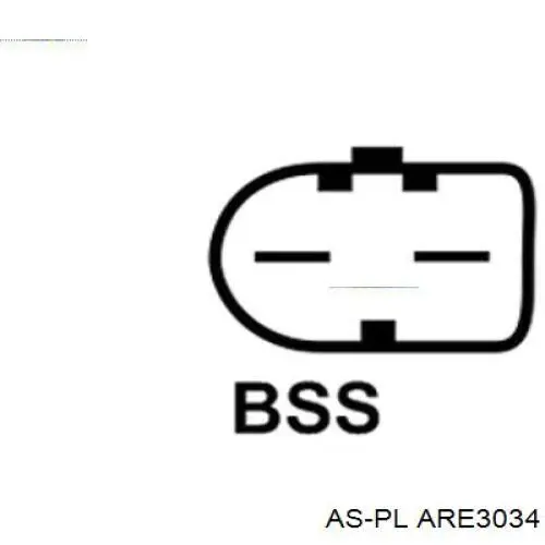 Реле регулятор генератора As-pl ARE3034