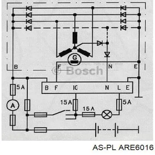Bosch F00M145874 El Transistor Regulator 